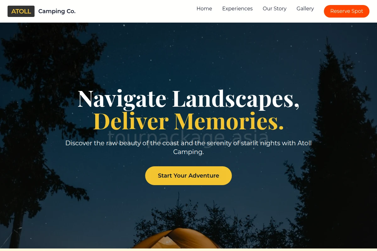 Atoll Camping